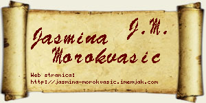 Jasmina Morokvašić vizit kartica